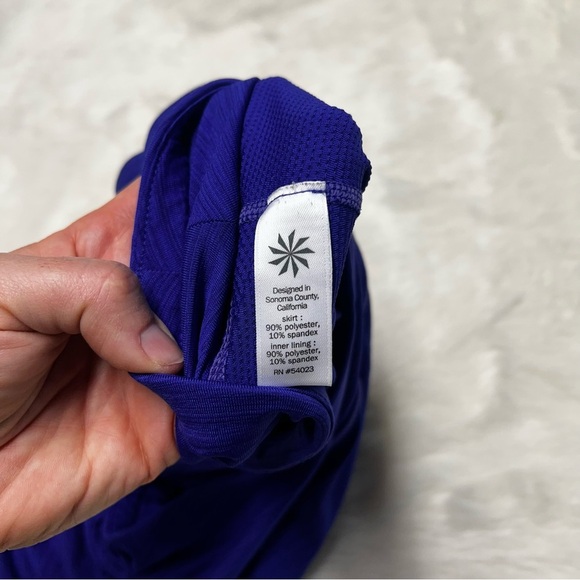 Athleta like new swagger skirt in‎ deep purple - Picture 6 of 6